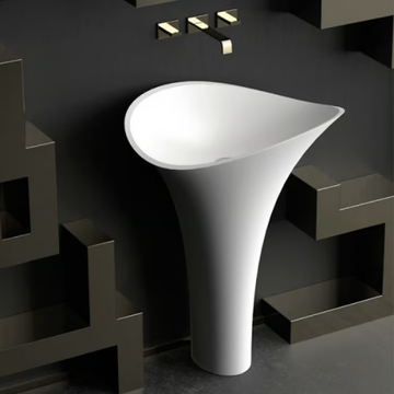FLOWER EVOLUTION - Freestanding Vetro Freddo® washbasin by Glass Design - view 3
